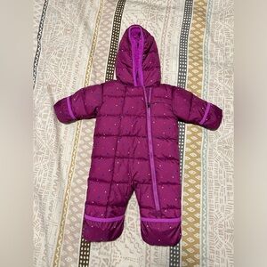 Columbia bunting snow suit 3-6 months